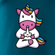 Yoga fučiaci jednorožec