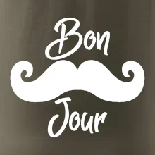 Mustache Bon Jour