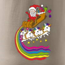 Santa a jednorožce (Pecka design)