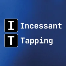 IT Nápis Incessant Tapping