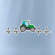 Traktor farebný ekg