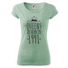 Queens are born in 1991 Queens are born in 1991