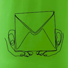 Obálka pôšták jedným ťahom