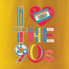 Aj love 90s - srdce a kazeta