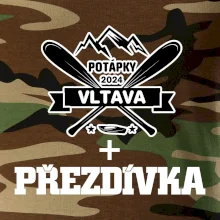 K vode - pádla hory (vlastný nápis) K vode - pádla hory (vlastný nápis)