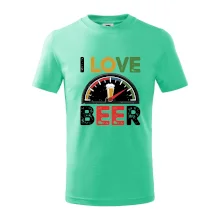 I love beer - palivoměr