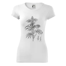 Konope kvietok čiernobiely  