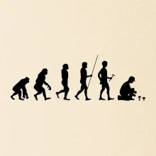 Evolúcia hubár muž