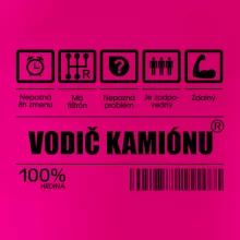 Čiarový kód - Vodič kamiónu