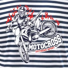 Motocross extreme sport fire