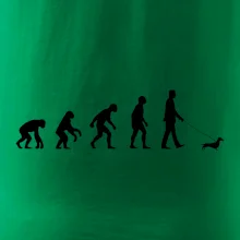 Jazvečík Evolúcia muž