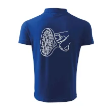 Tenisová raketa jedným ťahom Tenisová raketa jedným ťahom