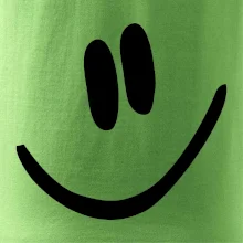 Emoji bez obrysu - usmev