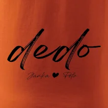 Dedo - tričko menami detí písacie písmo