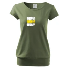 Turistická značka - žltá