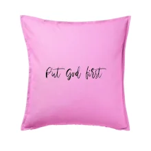 Put God first písací nápis