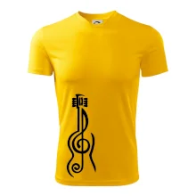 Husľový kľúč gitara