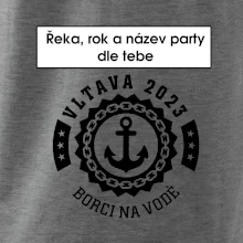 K vode - kotva (vlastný nápis)