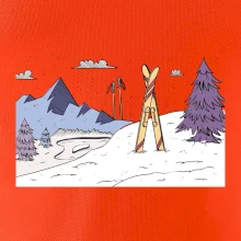 Panoráma lyžovania Panoráma lyžovania