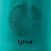 Keprník - vrstevnice v kruhu