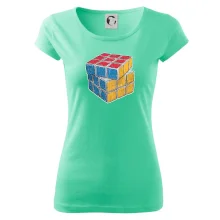 Rubikova kocka kreslená