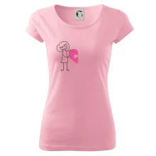 Párové tričká puzzle postavička