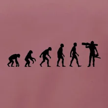 Evolúcia drevorubač - píla a kmeň