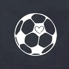 I love futbal lopta