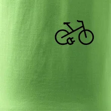 Obrázok kolesa na prsníku ebike