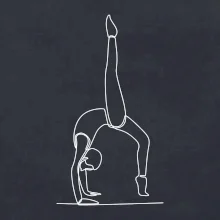 Gymnastika na rukách jedným ťahom