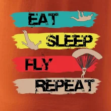 Eat Sleep Fly Repeat Paragliding