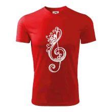 Husľový kľúč kvety Husľový kľúč kvety