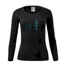 Tyrkysové stožiare vysokého napätia Tyrkysové stožiare vysokého napätia