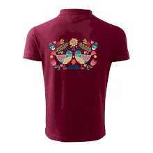 Folklór - dva farebné vtáčiky