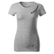 Running nápis šikmo