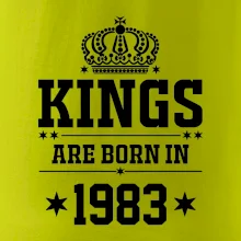 Kings are born in 1983