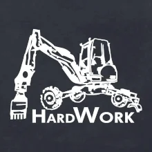 Hard Work kráčajúce rýpadlo