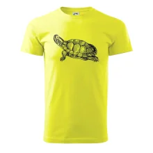 Ceruzkou kreslená korytnačka