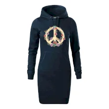 Peace symbol pieskový