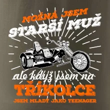 Možná jsem starší muž - tříkolka