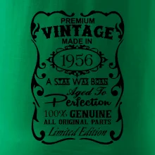 Vintage Etiketa - 1956