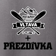 K vode - pádla hory (vlastný nápis)