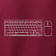 Klávesnica a myš jedným ťahom