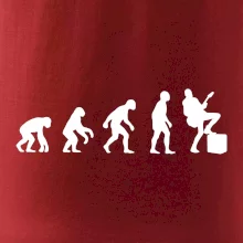 Evolúcia gitarista - noha na kombe