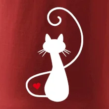 Zamilovaná mačka spredu