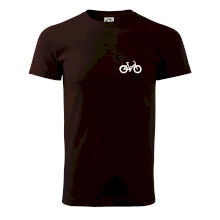 Obrázok kolesa na prsníku mestský bicykel