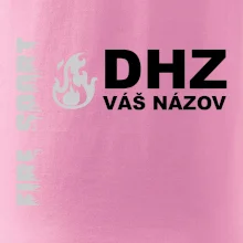 DHZ REFLEXNÉ (oheň, firesport, názov zboru - vlastný nápis)