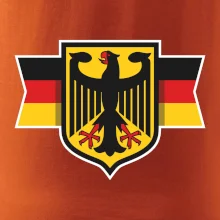 Nemecká orlica a vlajka