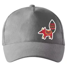 Folklór na prsníku líška