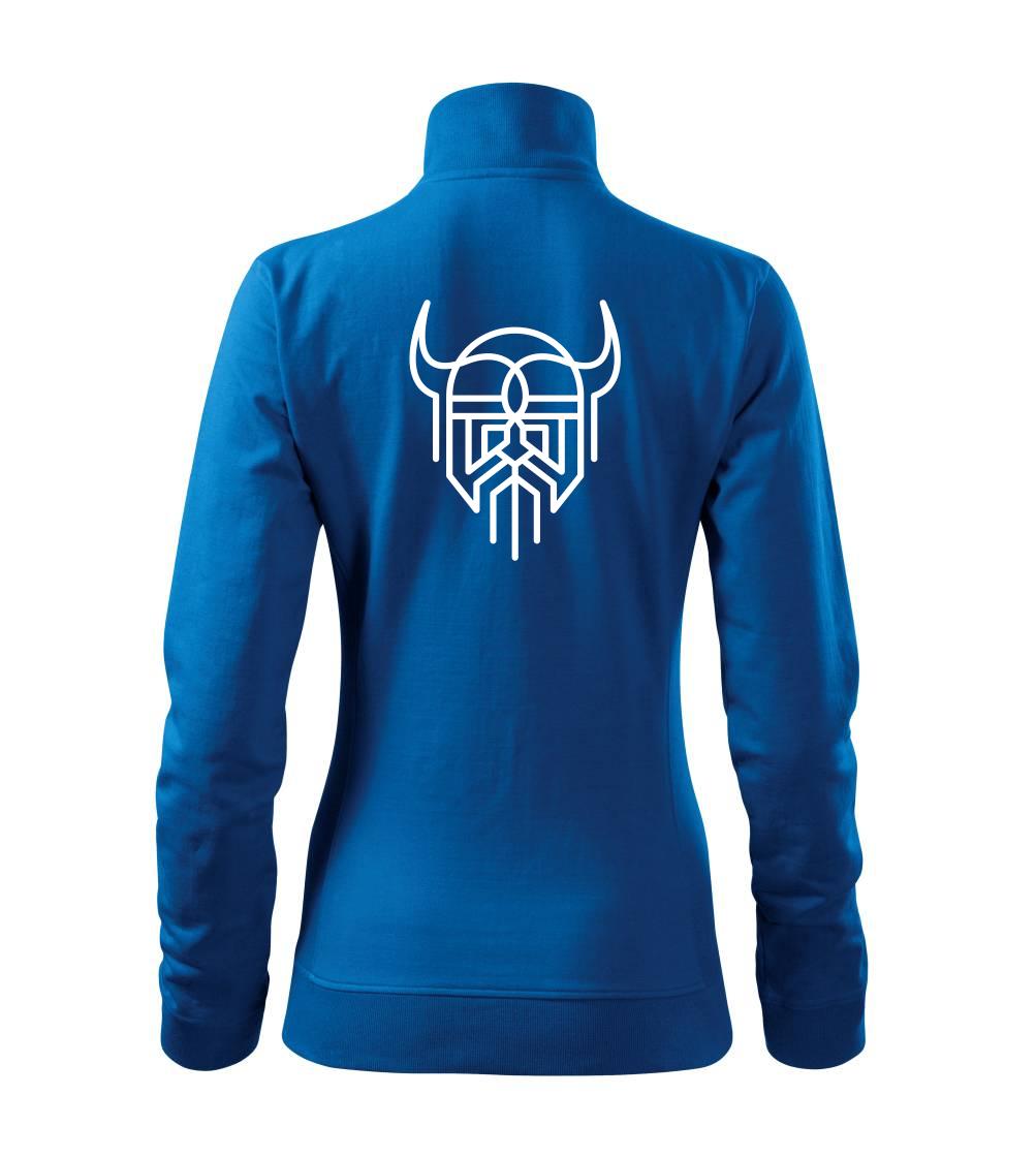 Grafické tričká - Viking logo - Mikina dámska Viva bez kapucne
